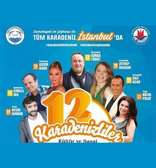 Karadenizliler Kültür ve Sanat Festivali’ndeydik