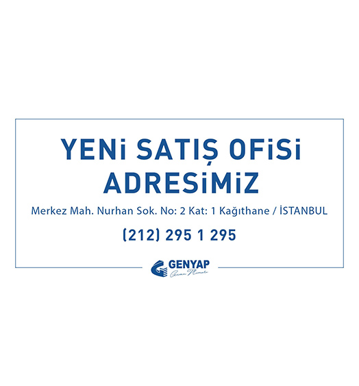 Satış Ofisimiz Taşınıyor!